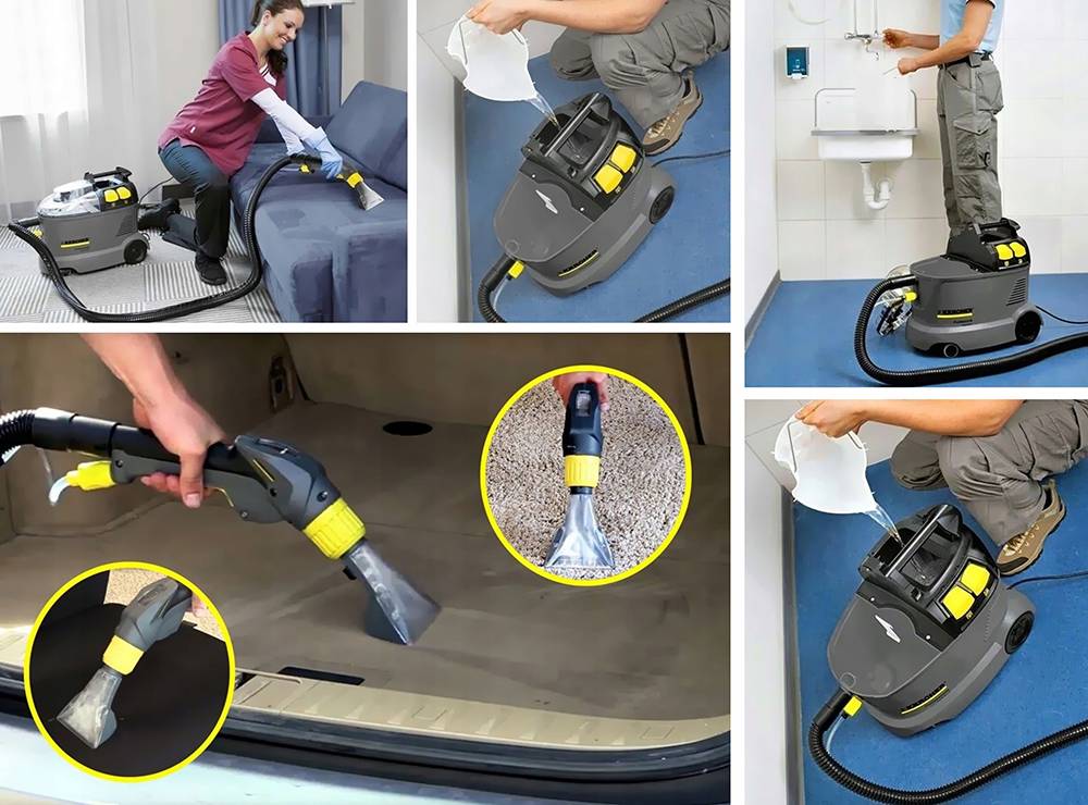 Karcher Germany PUZZI 8/1C Spray Extraction Carpet Cleaner 1200W with