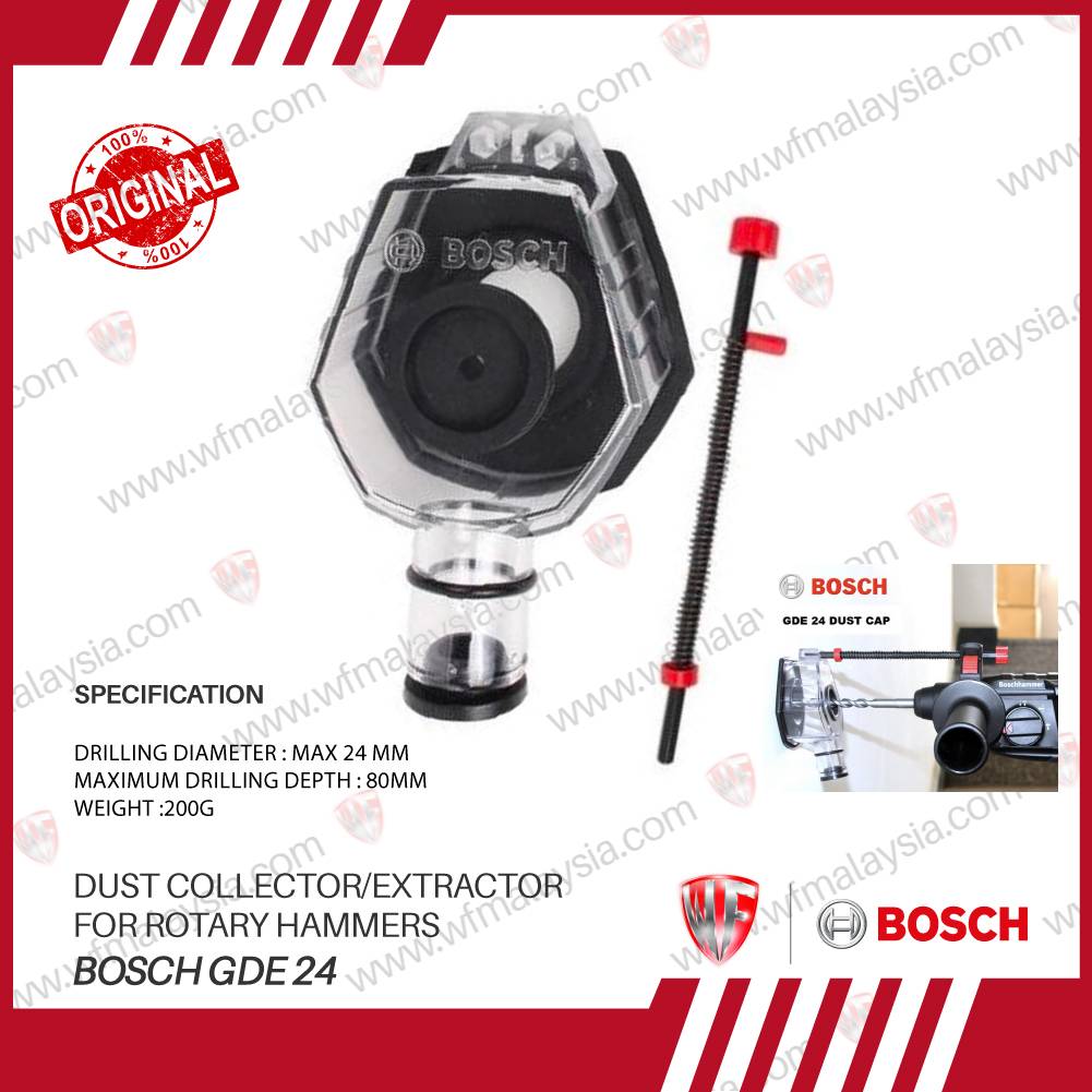 Bosch GDE 24 Dust Collector / Dust Cap / Extractor for Rotary Hammers
