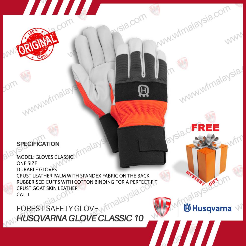 Husqvarna Protective Hand Gloves Classic 10 ( 579379910 )