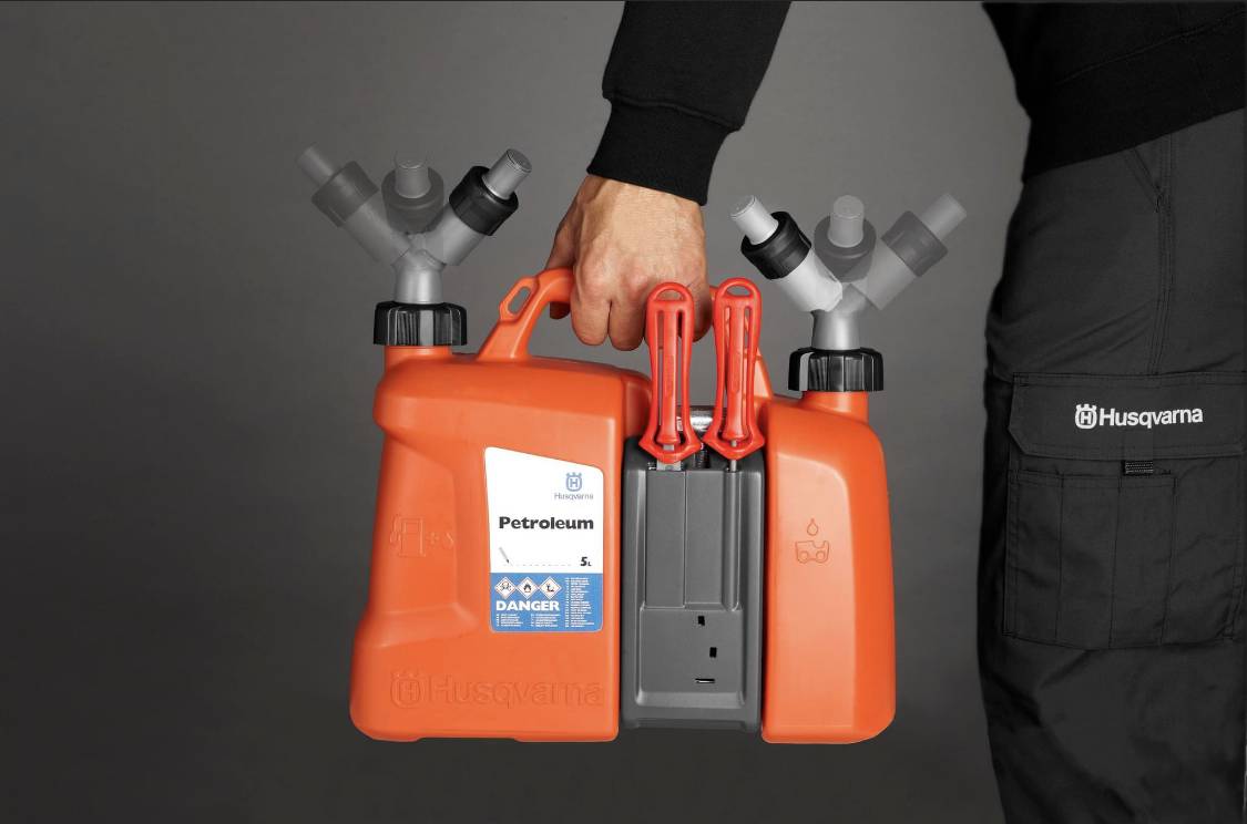 Husqvarna Fuel Cans Combi Can Petrol Tank (5.0L) Oil Tank (2.5L) With