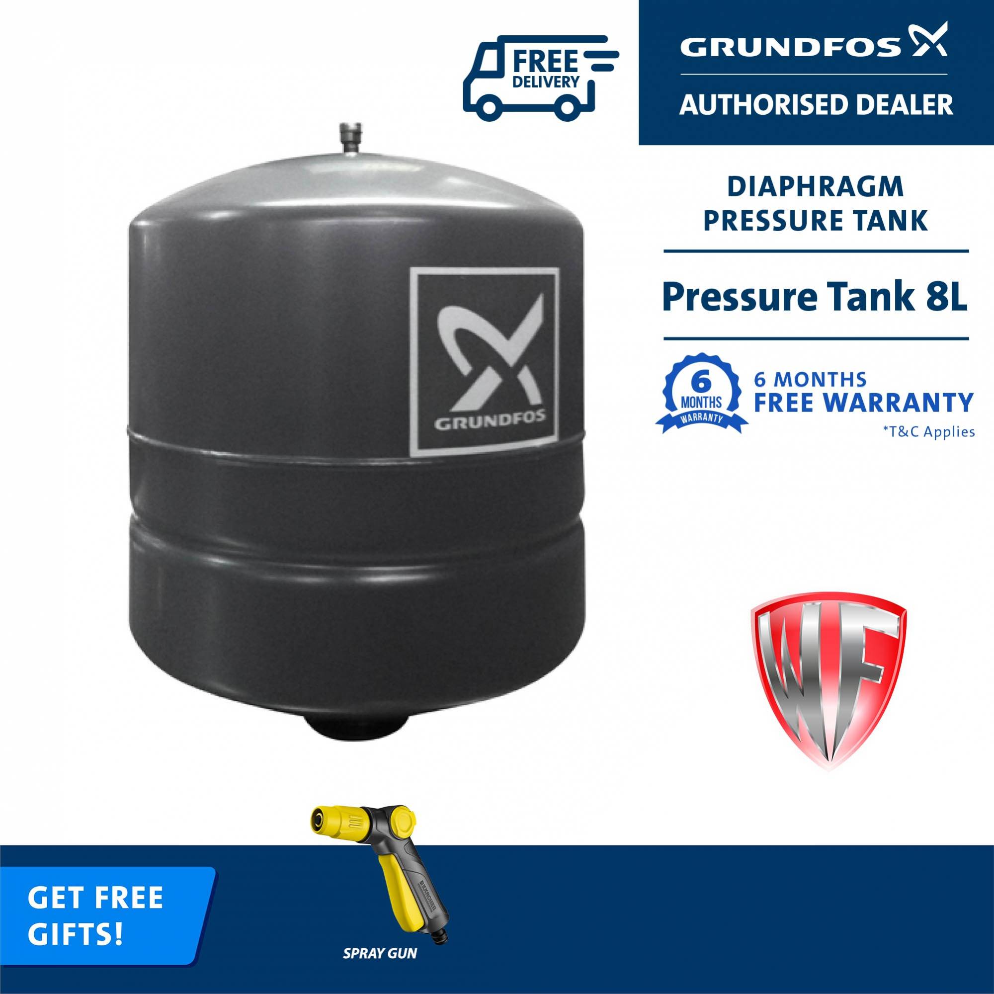 Grundfos Pressure Tank 8L