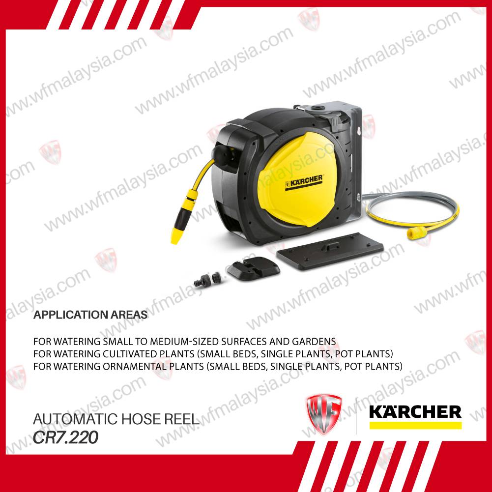 KARCHER PREMIUM HOSE BOX CR 7.220 Automatic Hose Reel auto hose
