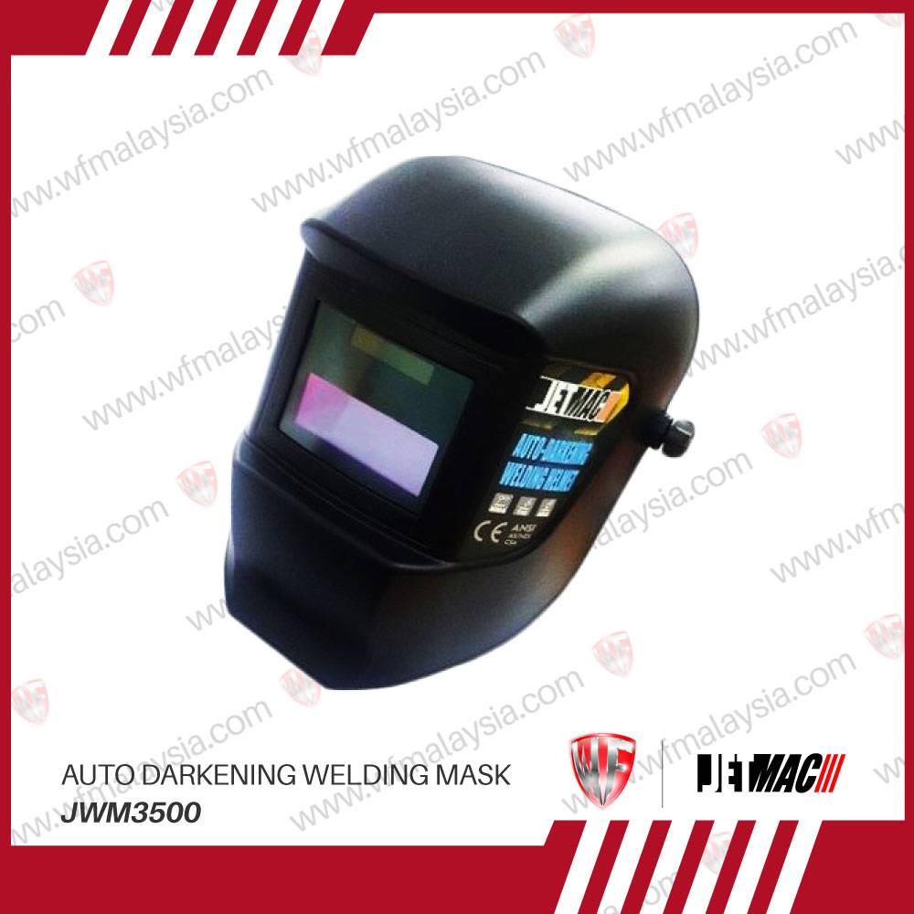 JETMAC JWM3500 AUTO DARKENING WELDING MASK