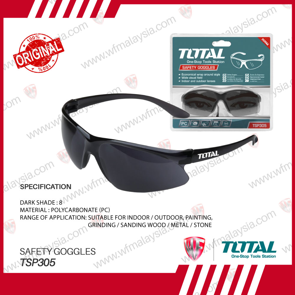 Total TSP305 Safety Goggles